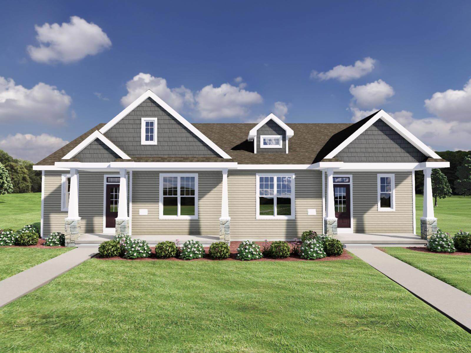 The Piper (Twin Home) Home Plans Veridian Homes