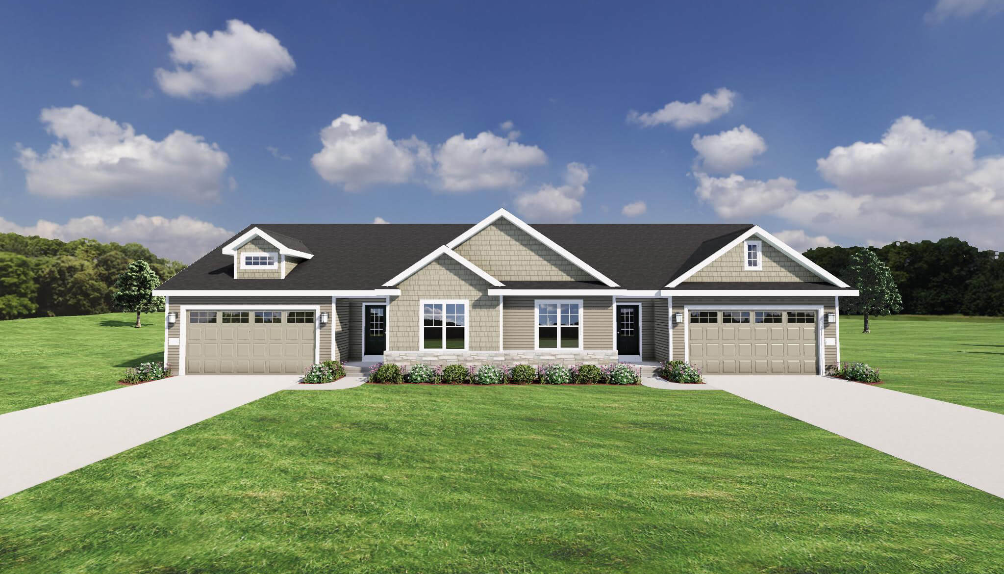 The Wyatt (Twin Home) Home Plans Veridian Homes